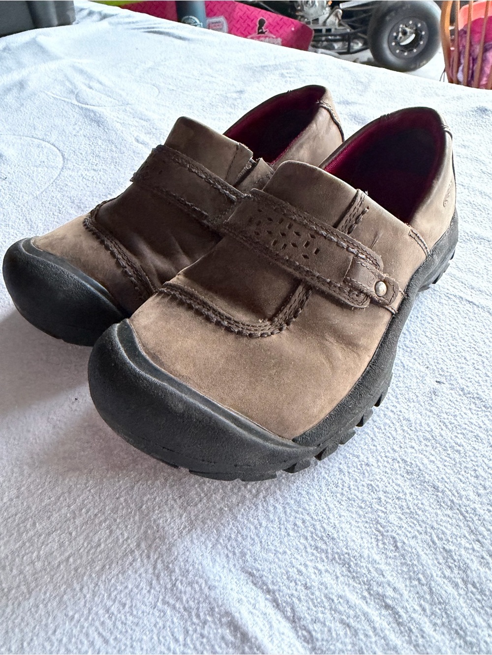 Women’s Keen Leather Slip-On Dress Shoes